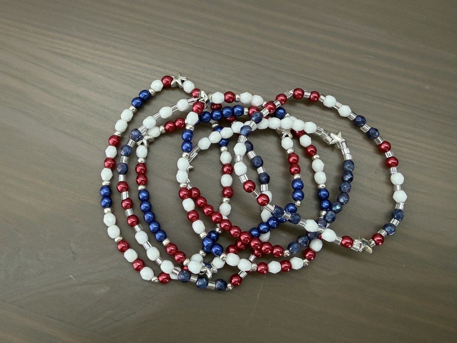 Handmade bracelet detail
